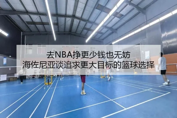 去NBA挣更少钱也无妨 海佐尼亚谈追求更大目标的篮球选择 | MKSPORTS